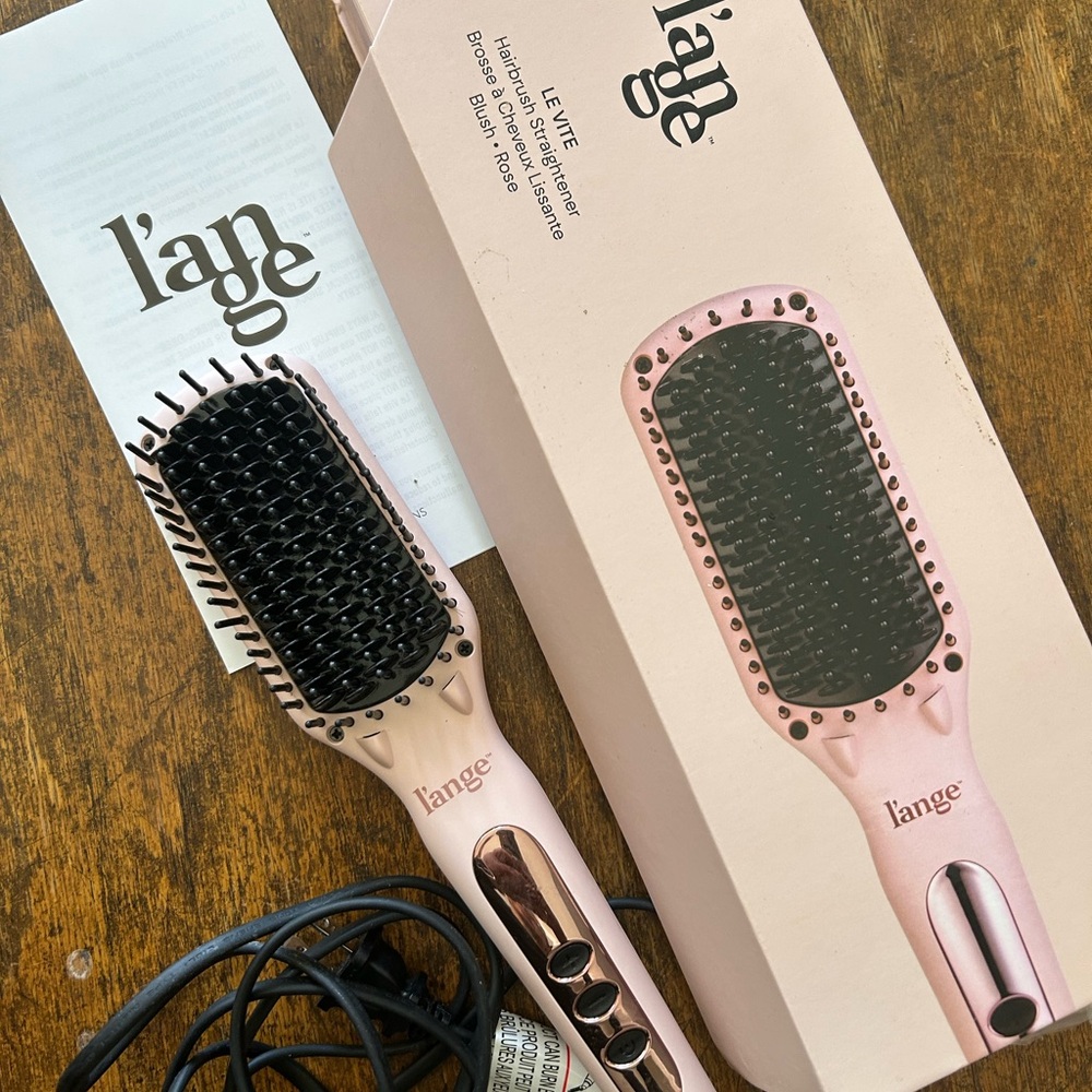 Lange Pink Hair Styling Brush